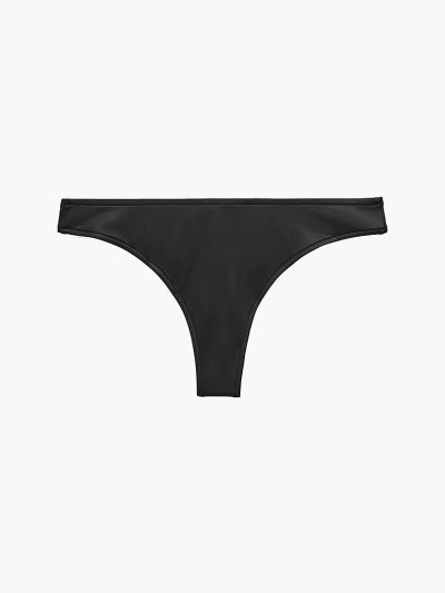 Calvin Klein Fürdőruha HU753708 | Calvin Klein Core Essentials Cheeky Női Bikini Alsó Fekete